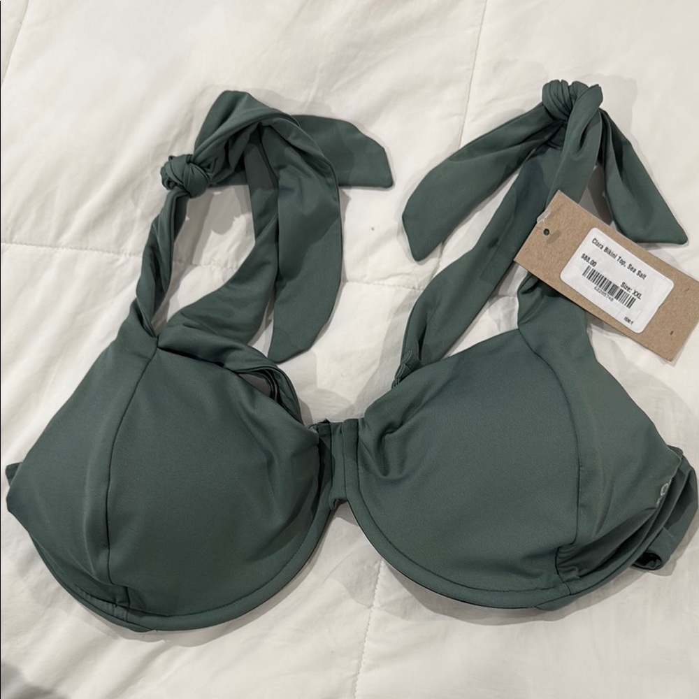 ALBION FIT - Clara Bikini Top in Sea Salt (SOLD OUT)